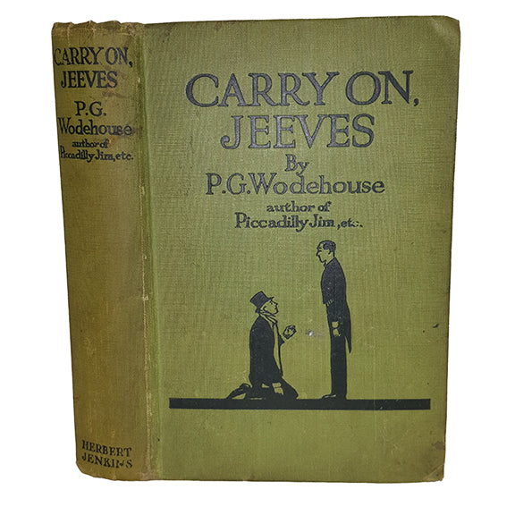 Carry On Jeeves by P. G. Wodehouse - Herbert Jenkins, Fifth Printing