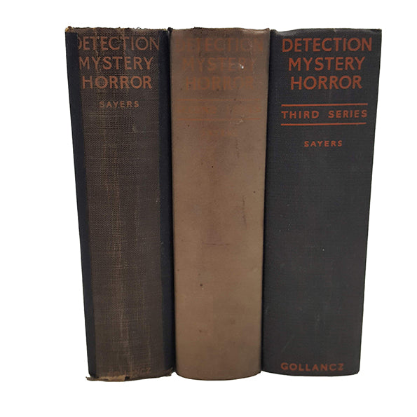 Great Short Stories of Detection, Mystery, and Horror Series 1-3 - Gollancz, 1928 (3 Books)