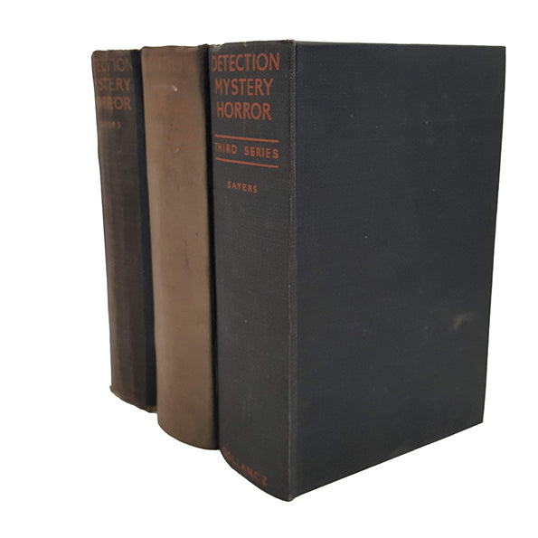 Great Short Stories of Detection, Mystery, and Horror Series 1-3 - Gollancz, 1928 (3 Books)