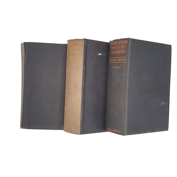 Great Short Stories of Detection, Mystery, and Horror Series 1-3 - Gollancz, 1928 (3 Books)