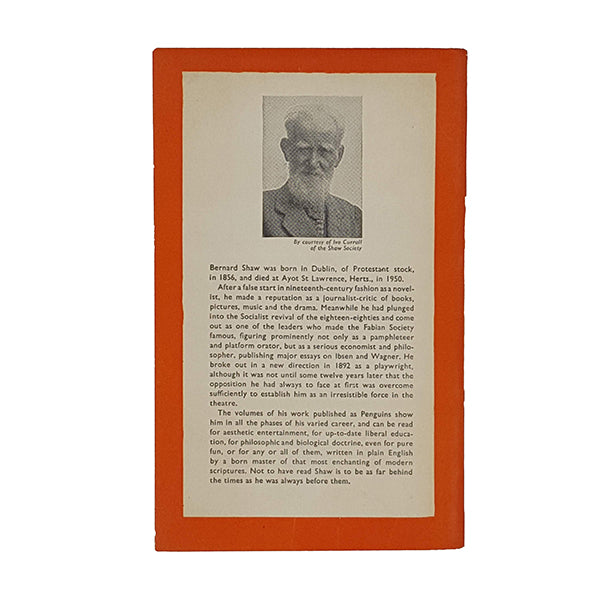 The Black Girl in Search of God by Bernard Shaw - Penguin 1952