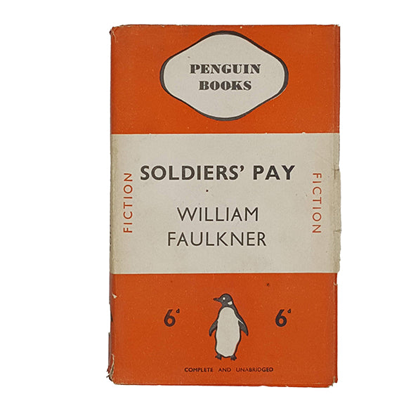 Soldiers' Pay by William Faulkner - Penguin 1938