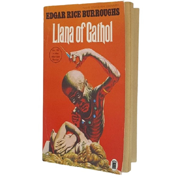 Llana of Gathol by Edgar Rice Burroughs - New American Library 1973