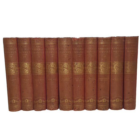 Sir Walter Scott Illustrated Waverley Novels &amp; Poetical Works - 47 Books - A. &amp; C. Black, 1884