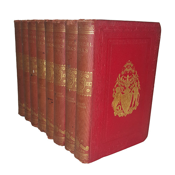 Sir Walter Scott Illustrated Waverley Novels &amp; Poetical Works - 47 Books - A. &amp; C. Black, 1884