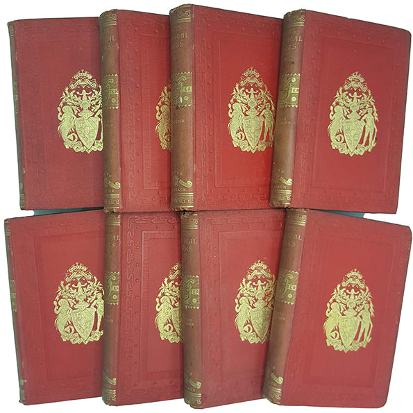 Sir Walter Scott Illustrated Waverley Novels &amp; Poetical Works - 47 Books - A. &amp; C. Black, 1884