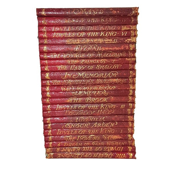 The Poetical Works of Alfred Lord Tennyson - Macmillan, 1896 (23 Books)