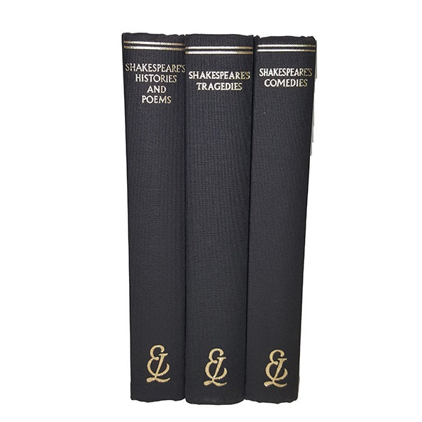 William Shakespeare's Comedies, Tragedies, Histories and Poems - Dent/Dutton, 1964 (3 Books)