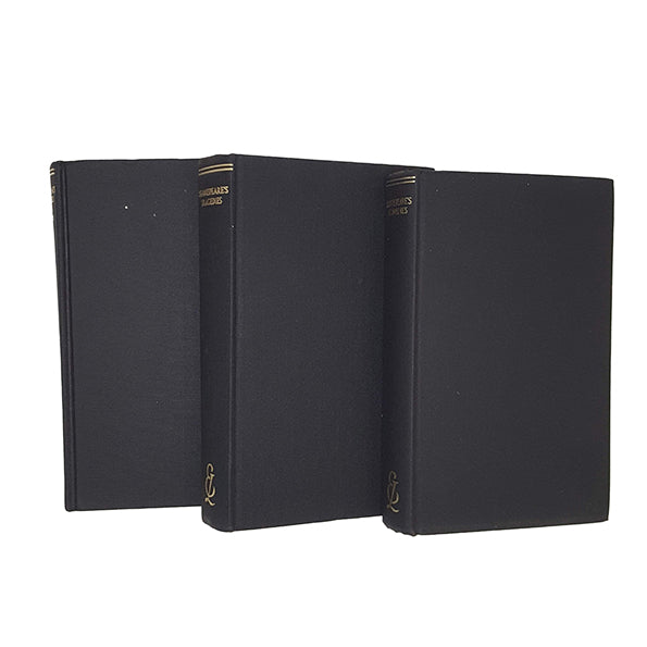 William Shakespeare's Comedies, Tragedies, Histories and Poems - Dent/Dutton, 1964 (3 Books)