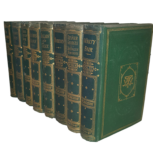 W. M. Thackeray Collected Works - Smith, Elder &amp; Co., 1867 (8 Books)