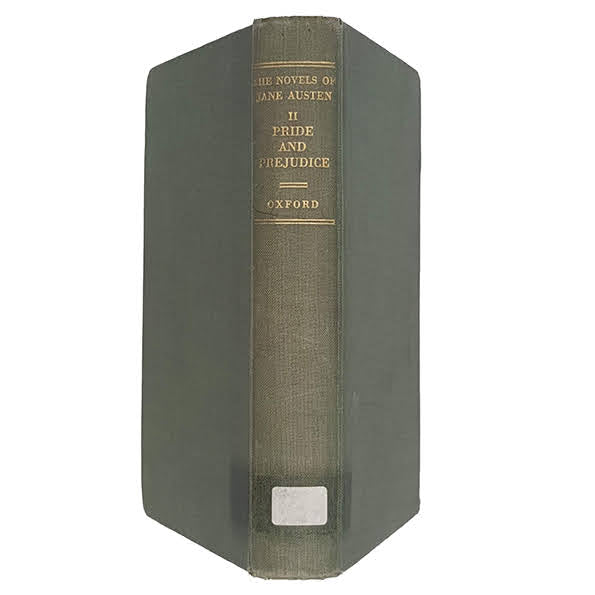 Pride and Prejudice by Jane Austen - Oxford, 1959