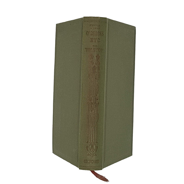 Leo Tolstoy's The Cossacks Etc. - Oxford 1924