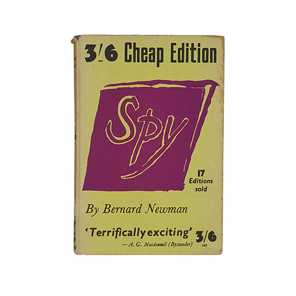 Spy by Bernard Newman - Gollancz 1947
