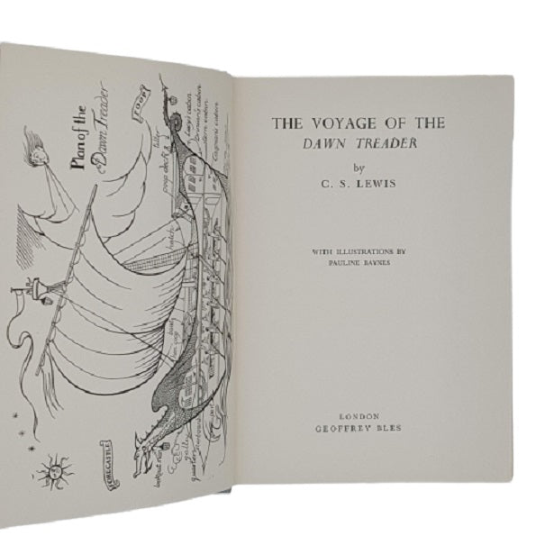 C.S. Lewis&#39; The Voyage of the Dawn Treader - Geoffrey Bles First Edition