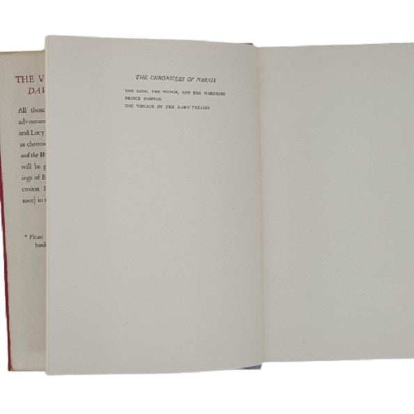 C.S. Lewis&#39; The Voyage of the Dawn Treader - Geoffrey Bles First Edition