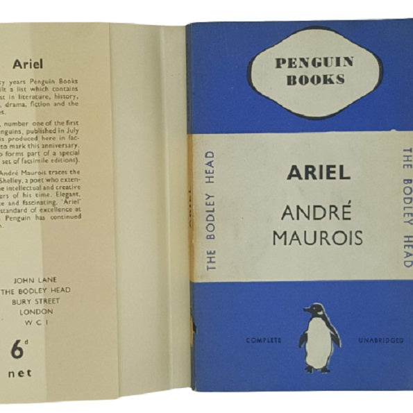 Ariel by André Maurois - Penguin 1985 facsimile edition