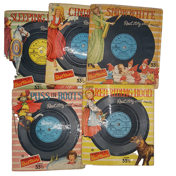 'Play a Book' Series Snow White, Cinderella Etc. (5 Books)