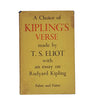 Kipling’s Verse selected by T. S. Eliot - Faber & Faber, 1950