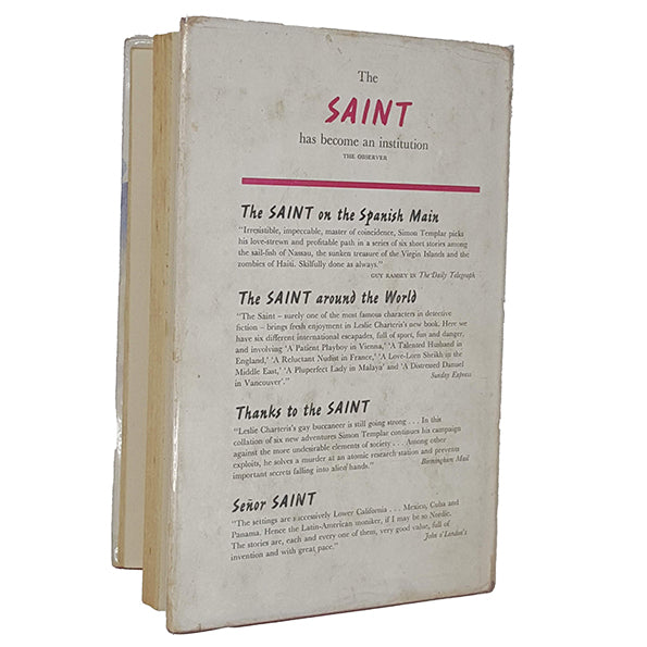The Saint to the Rescue by Leslie Charteris - Hodder 1961