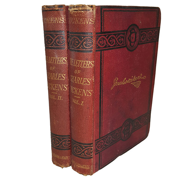 The Letters of Charles Dickens Vol. I &amp; II - Chapman and Hall, 1882