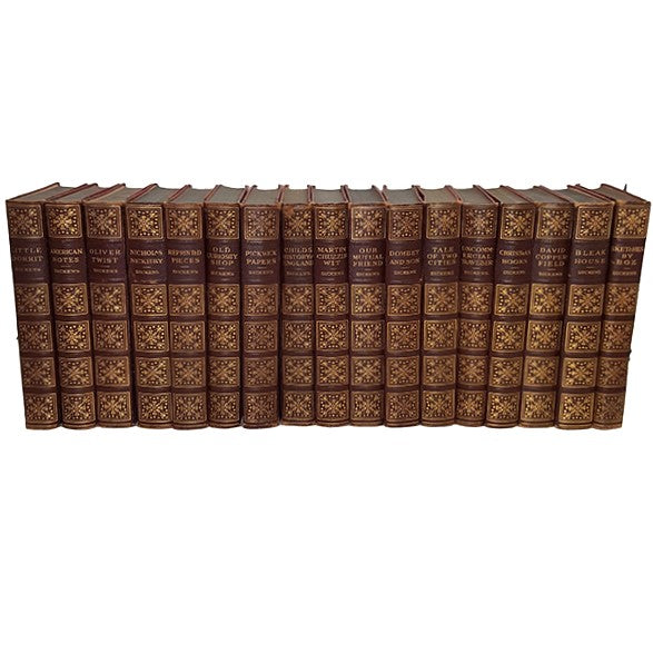 Charles Dickens Illustrated Works - 17 Decorative Books