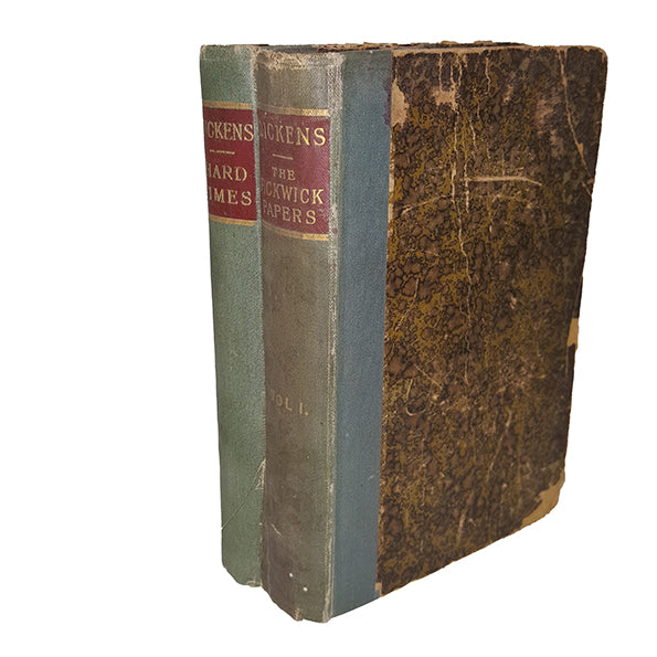 Charles Dickens' Pickwick Papers &amp; Hard Times - Chapman &amp; Hall, illustrated