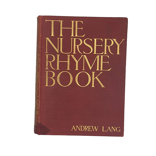 The Nursery Rhyme Book by Andrew Lang - Warne 1897