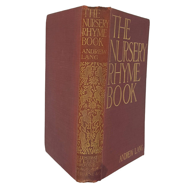 The Nursery Rhyme Book by Andrew Lang - Warne 1897