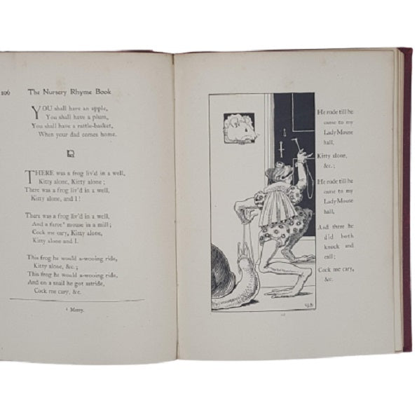 The Nursery Rhyme Book by Andrew Lang - Warne 1897