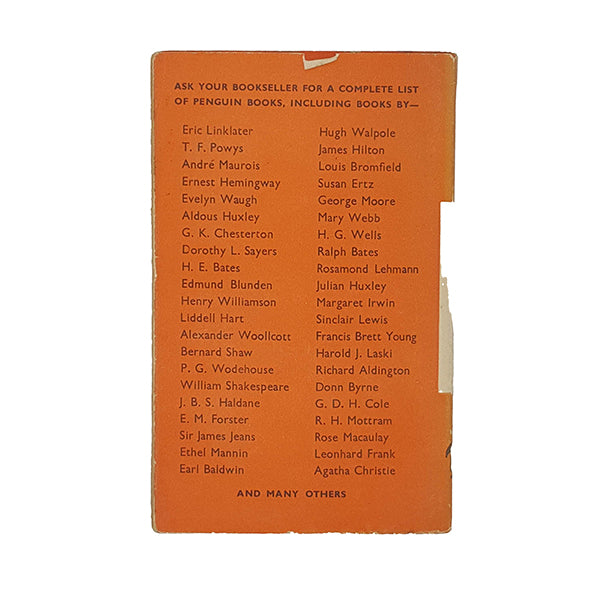 A Safety Match by Ian Hay - Penguin 1938