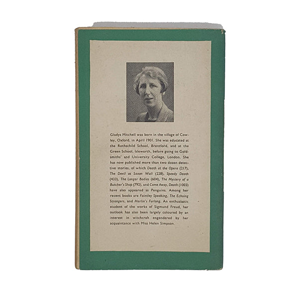 Tom Brown's Body by Gladys Mitchell - Penguin 1955