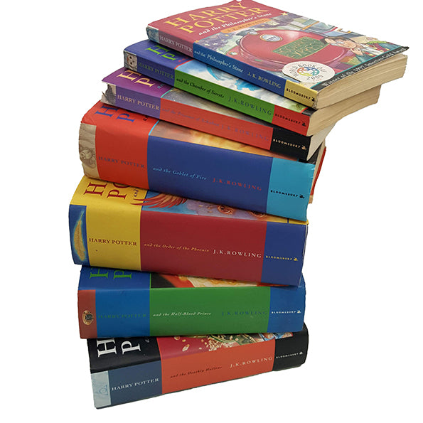 Harry Potter Series 1-7 by J. K. Rowling - Bloomsbury, 1997-2007