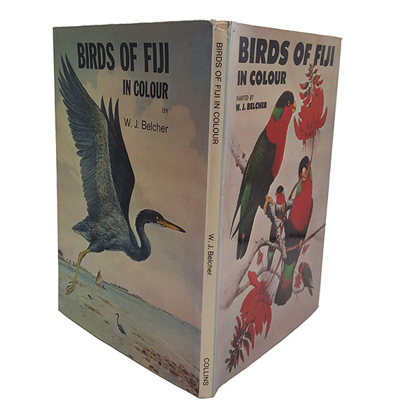 Birds of Fiji in Colour by W. J. Belcher - First Edition, 1972
