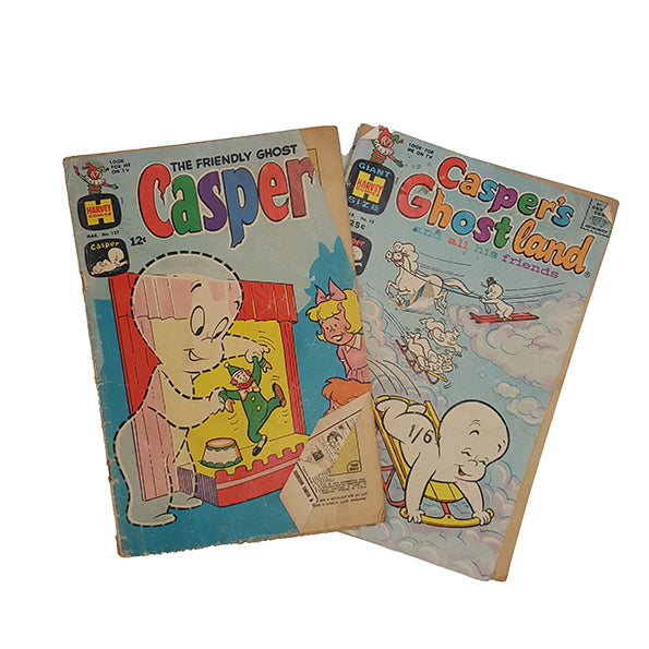 Casper No. 127 and Casper's Ghost Land No. 53 Comics - 1969-70