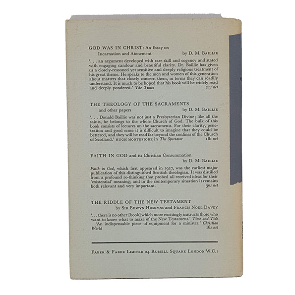C. S. Lewis' A Grief Observed - Faber 1964