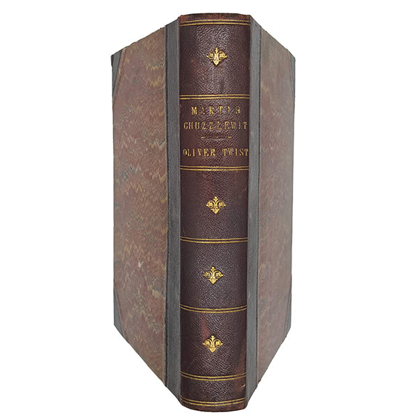 Charles Dickens&#39; Martin Chuzzlewit and Oliver Twist - Chapman and Hall