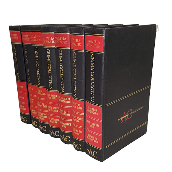 Agatha Christie Crime Collection - 7 Books - Hamlyn, 1971