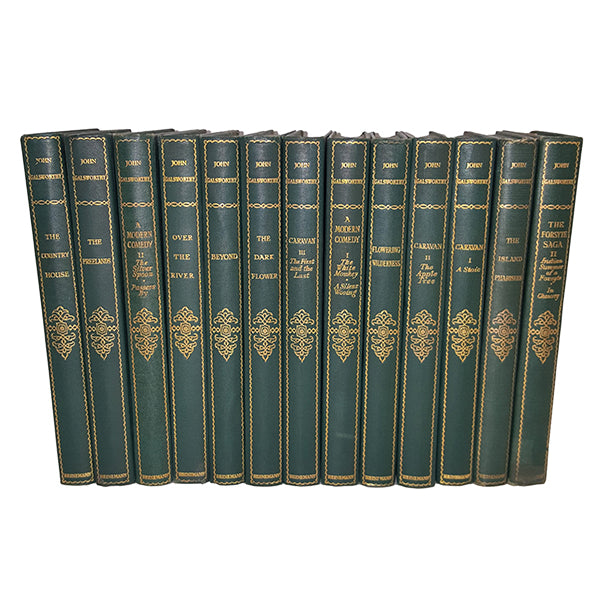 John Galsworthy Collected Works - Heinemann, 1934 (13 Books)