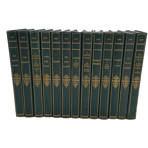 John Galsworthy Collected Works - Heinemann, 1934 (13 Books)