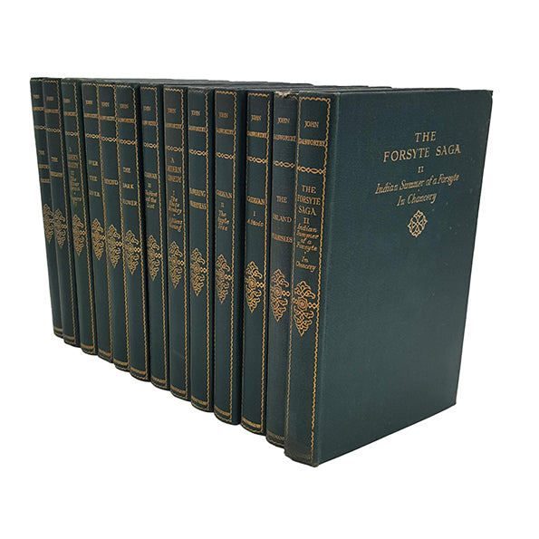 John Galsworthy Collected Works - Heinemann, 1934 (13 Books)