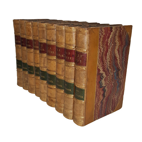 J. F. Cooper Collected Works - Richard Bentley, 1850s (18 Books)