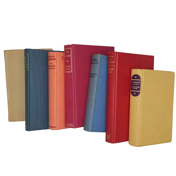 Georgette Heyer 7 Vintage Books, 1955-78