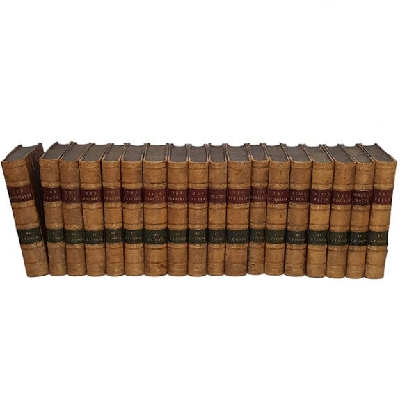 J. F. Cooper Collected Works - Richard Bentley, 1850s (18 Books)