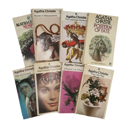 Agatha Christie Vintage Paperback Collection - Fontana, c.1970 (8 Books)