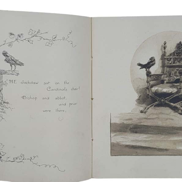 The Jackdaw of Rheims by Thomas Ingoldsby - Raphael Tuck 1890