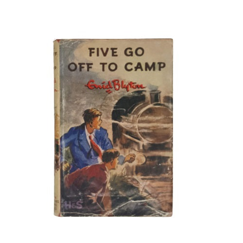 Five Go Off to Camp by Enid Blyton - Hodder &amp; Stoughton, 1960