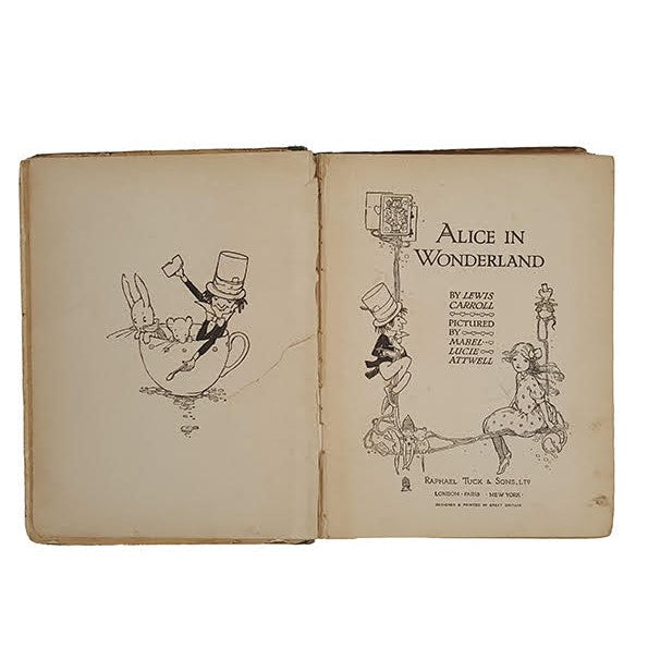 Alice in Wonderland by Lewis Carroll - Raphael Tuck &amp; Sons, c. 1921