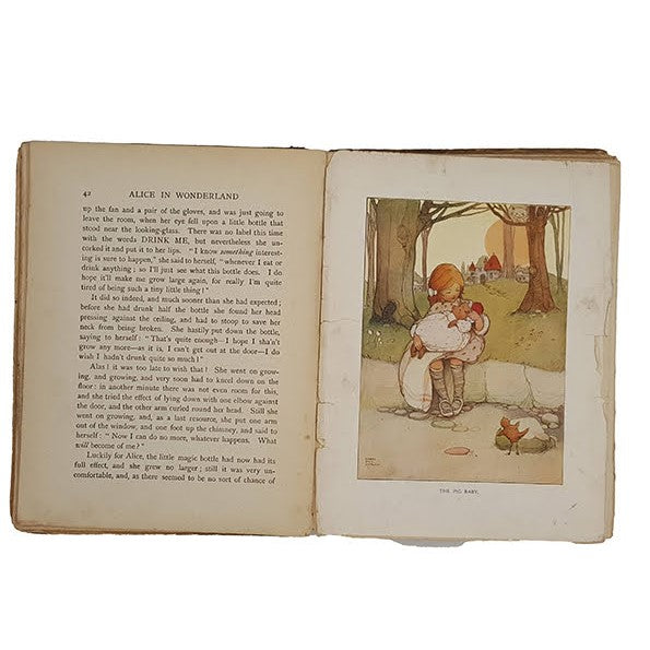 Alice in Wonderland by Lewis Carroll - Raphael Tuck &amp; Sons, c. 1921