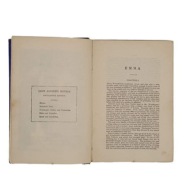 Emma by Jane Austen - Routledge, c.1890
