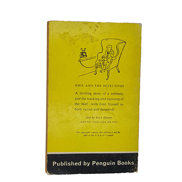 Emil and the Detectives by Erich Kästner - Puffin 1962